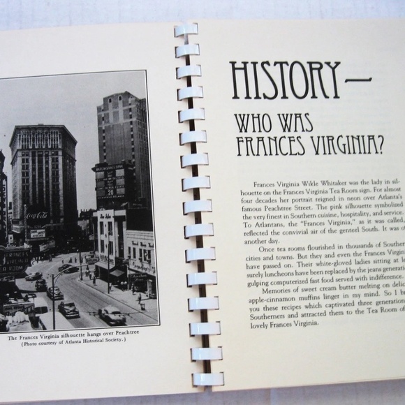 VINTAGE 1981The Frances Virginia Tea Rook Cookbook, by Millie Coleman - Picture 3 of 11